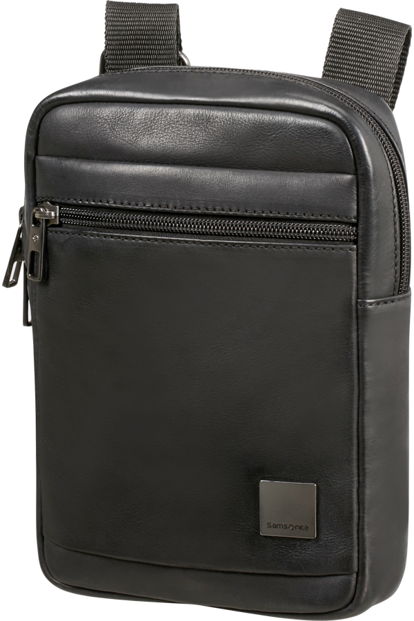 Samsonite Hip-Square Lth Crossover S  Sort