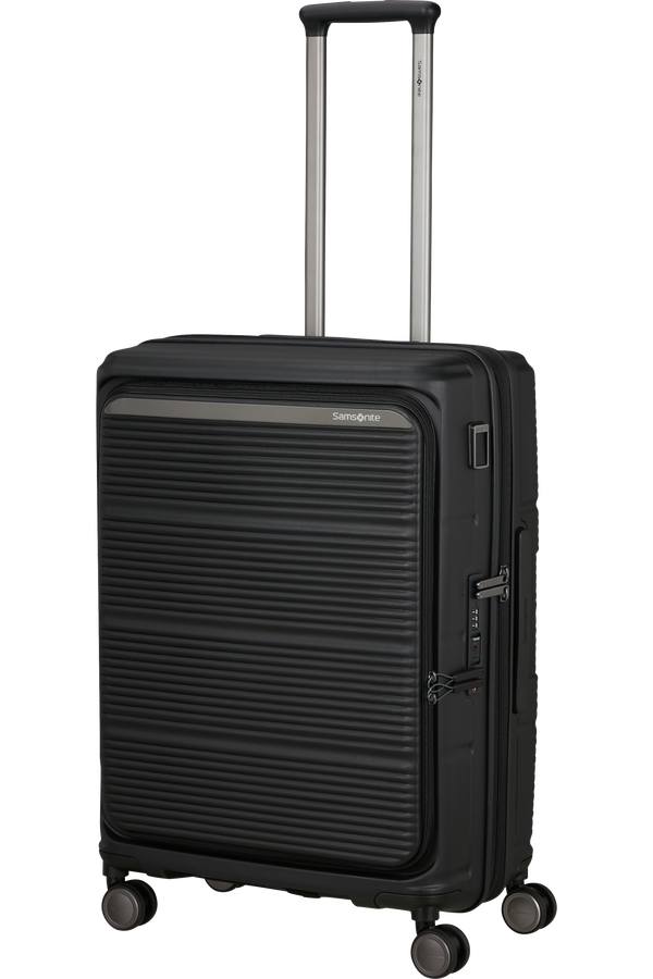 Samsonite Paralux Spinner Expandable Medium Sp 67cm  Sort