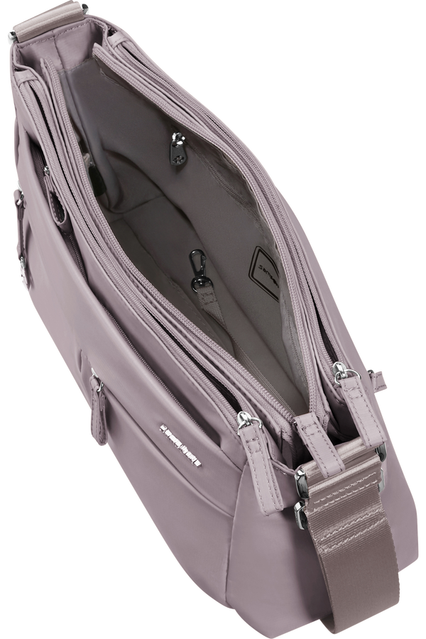 Samsonite Move 5.0 Horiz. Shoulder Bag + Flap  Light Beige