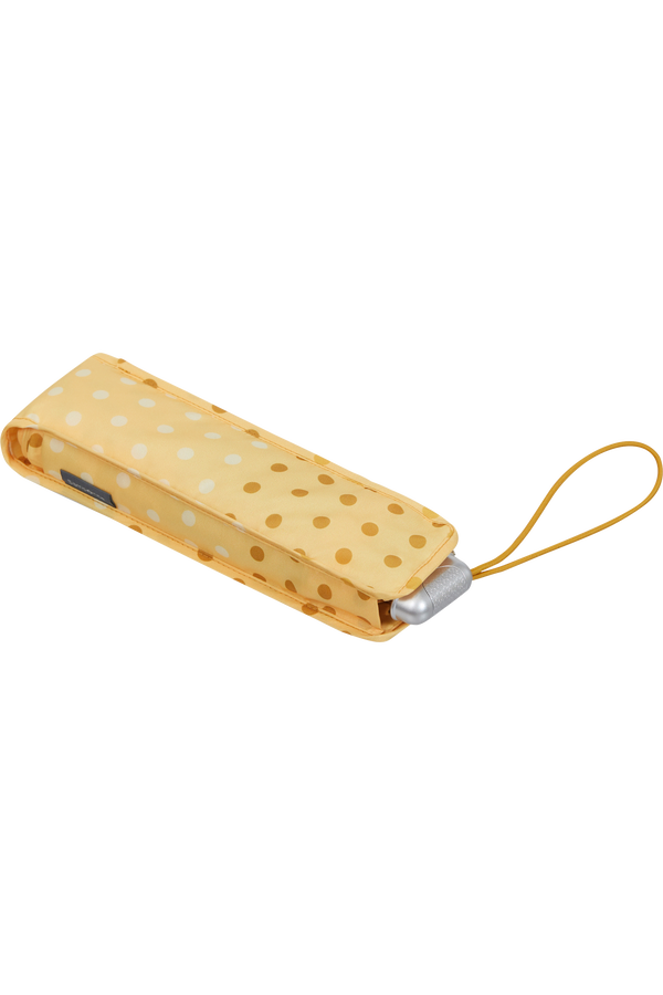 Samsonite Alu Drop S 3 Sect. Manual Flat  Gule prikker