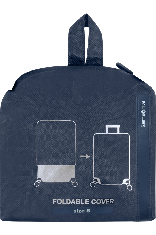 Samsonite Ta Revolution Foldable Luggage Cover S  Midnatsblå