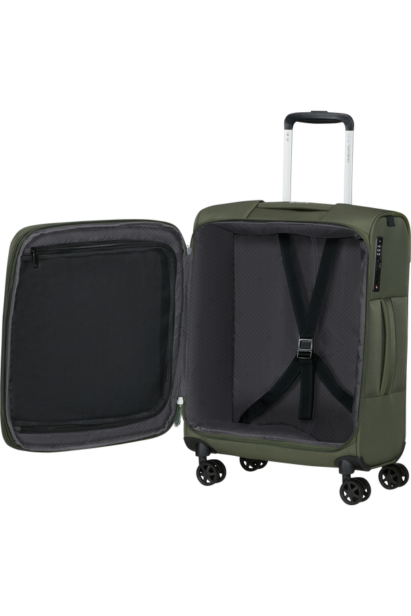 Samsonite GoTwist Spinner Exp 55cm  Gr&oslash;n