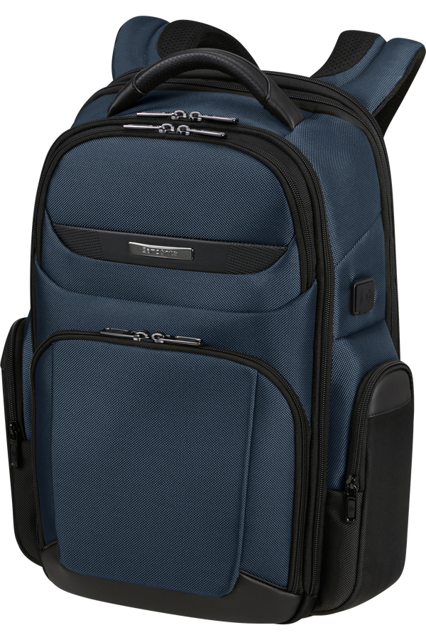 Samsonite Pro-Dlx 6 Backpack 3 Volume Expandable 15.6'  Blå