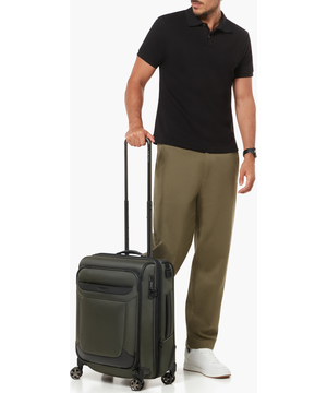 Pro-DLX 6 Ekspanderbar kuffert med 4 hjul 55cm 55 x 40 x 23/28 cm | 3.2 kg