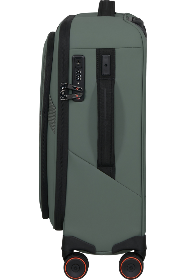 Samsonite Glazed Spinner Expandable 55cm  Salviegr&oslash;n