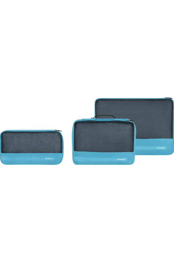 Samsonite Ta Revolution Set of 3 Packing Cubes  Levende bl&aring;