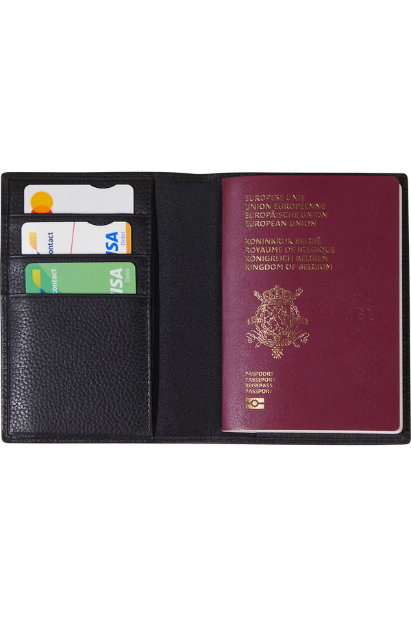 Samsonite Ta Revolution Passport Cover  Sort