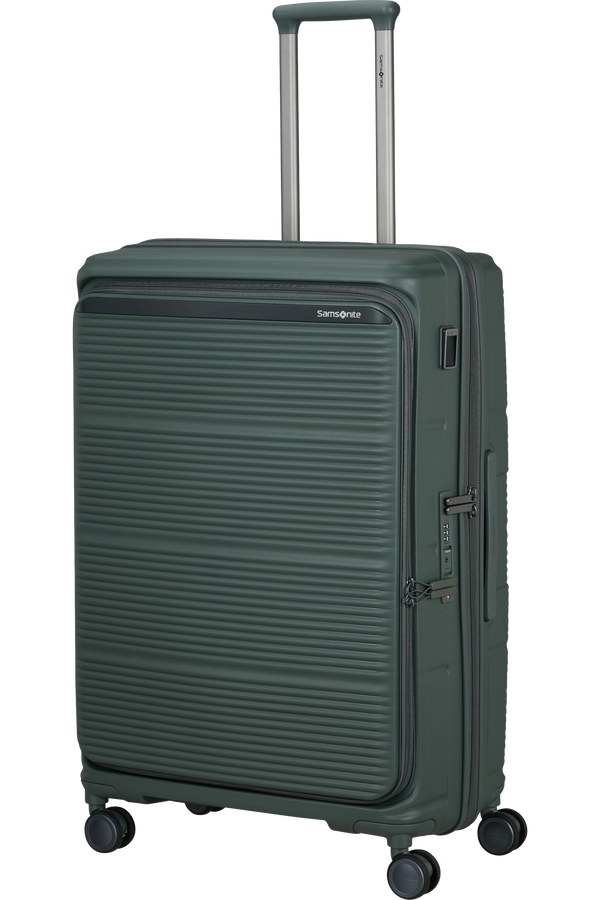 Samsonite Paralux Spinner Expandable Large Sp 75cm  Oliven