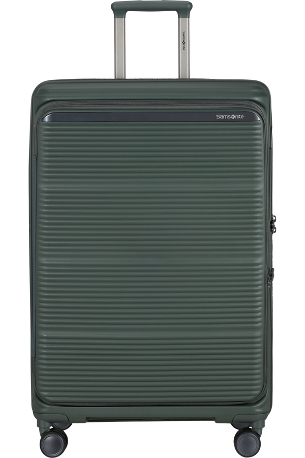 Samsonite Paralux Spinner Expandable Large Sp 75cm  Oliven
