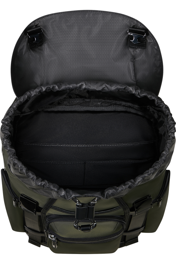 Samsonite Relyon Backpack M 15.6'' with flap  Grøn