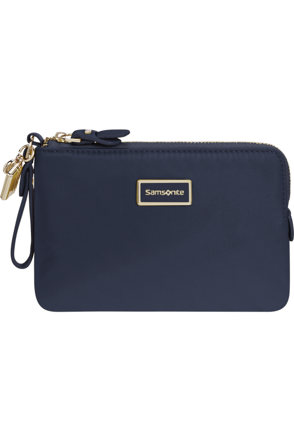 Samsonite Karissa 2.0 Slg Flat Pouch 3CC  Midnatsbl&aring;