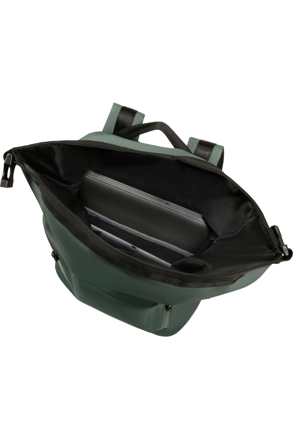 Samsonite Coatify Biz IPX4 Rolltop Backpack 15.6'  Grøn