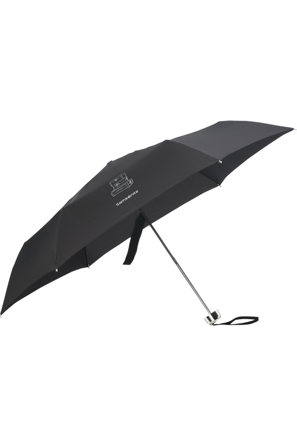 Samsonite Karissa Umbrellas 3 Sect. Ultra Mini Flat  Sort