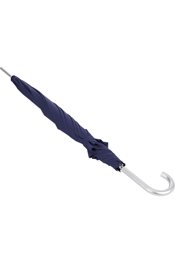 Samsonite Alu Drop S Stick Man Auto Open  INDIGOBLÅ