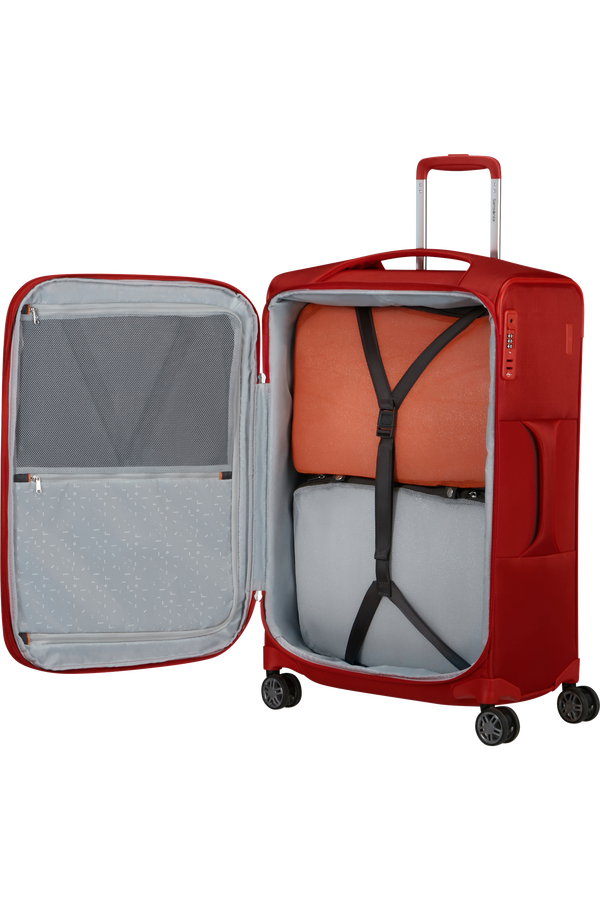 Samsonite Re-Lite Spinner Expandable 67cm  Abrikosrød