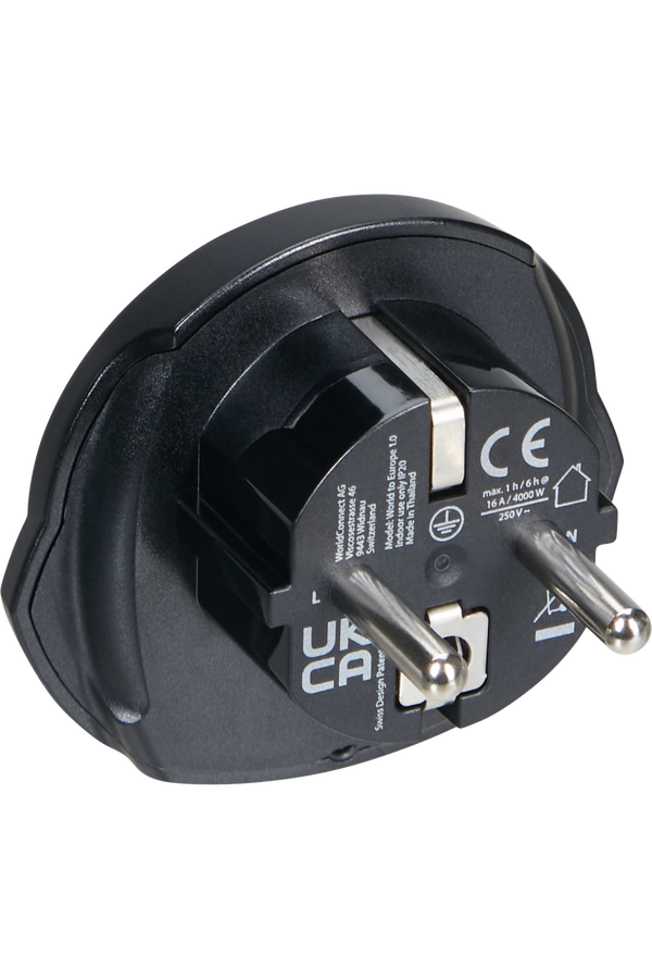 Samsonite Travel Accessories World to Europe Adaptor Sort