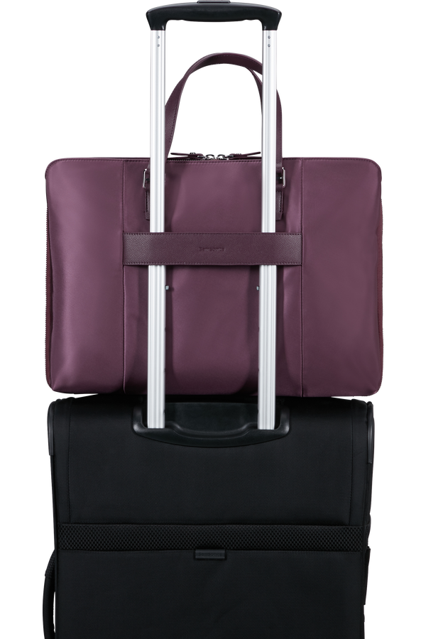 Samsonite Karissa Evo Slim Bailhandle 15.6'  Bourgogne