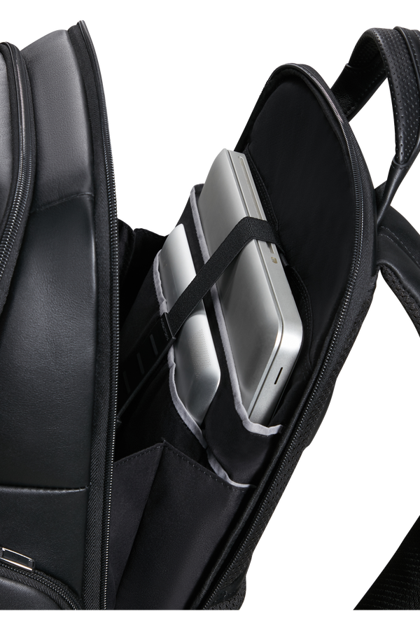 Samsonite Pro-Dlx 6 Leather Backpack 15.6'  Sort