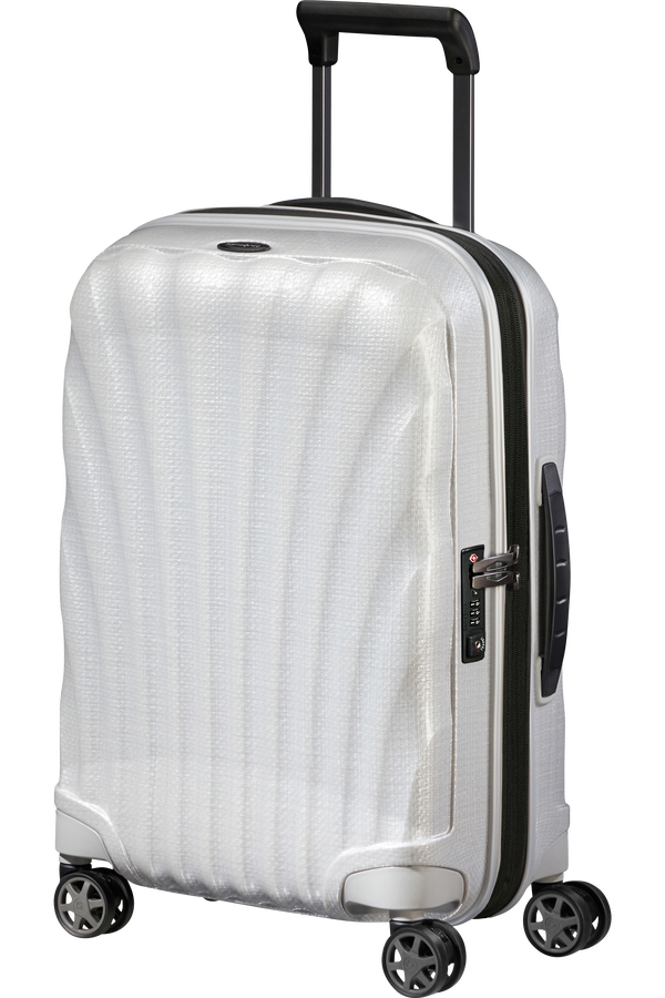 Samsonite C-Lite Spinner Expandable 55cm  Offwhite