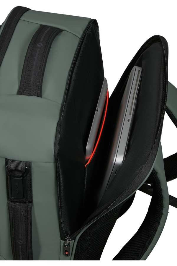 Samsonite Glazed Underseat Backpack M  Salviegr&oslash;n