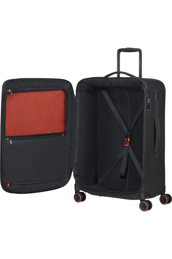 Samsonite Glazed Spinner Expandable 67cm  Sort