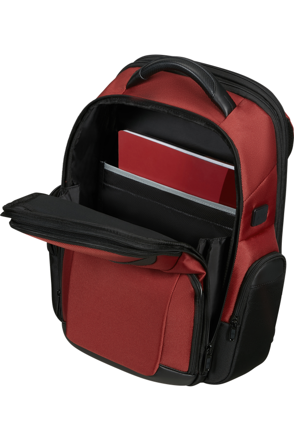 Samsonite Pro-Dlx 6 Backpack 3 Volume Expandable 15.6'  Rød