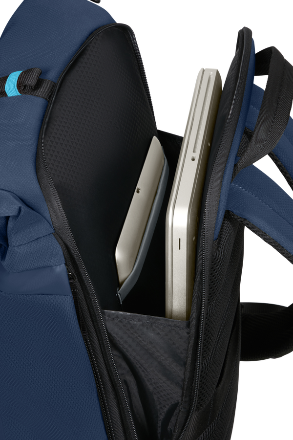 Samsonite Moderny Rolltop Backpack 15.6  Bl&aring;