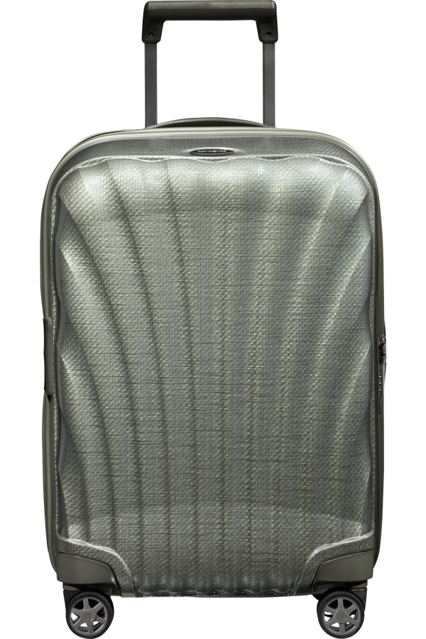 Samsonite C-Lite Spinner Expandable 55cm  Metallisk gr&oslash;n