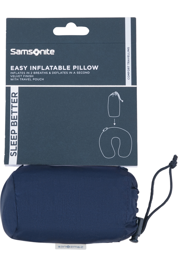 Samsonite Ta Revolution Easy Inflatable Pillow  Midnatsbl&aring;