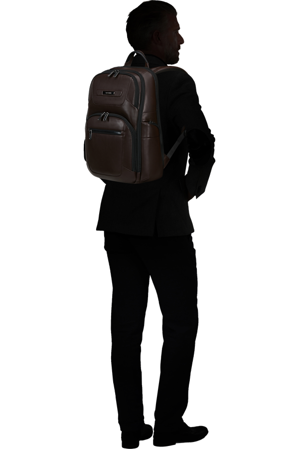 Pro-Dlx Leather Rygs&aelig;k 15.6"