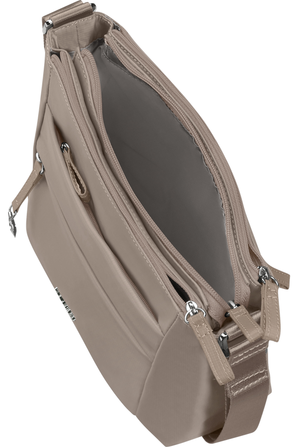 Samsonite Move 5.0 H. Shoulder Bag S 3 Zip  Warm Taupe
