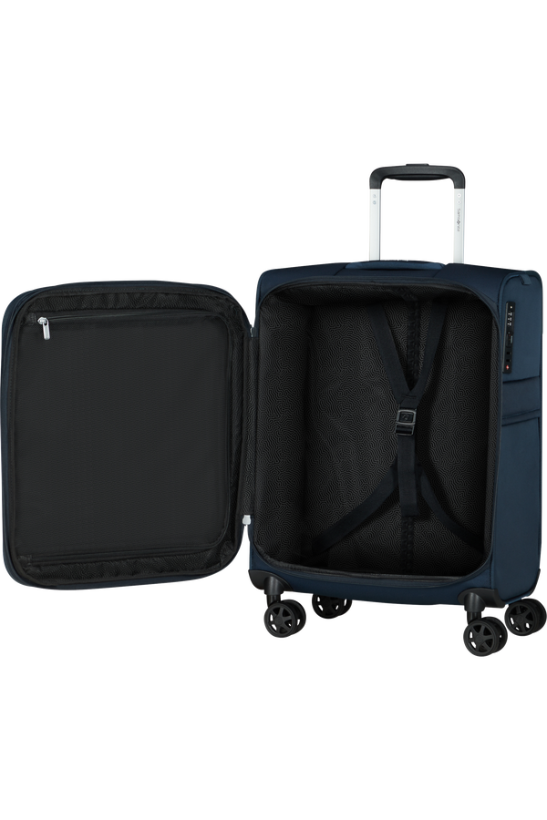 Samsonite Urbify Spinner Expandable 55cm  Marineblå