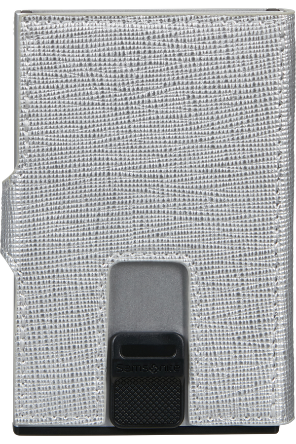 Samsonite Alu Fit 202 - Slide-up Wallet  Sølv