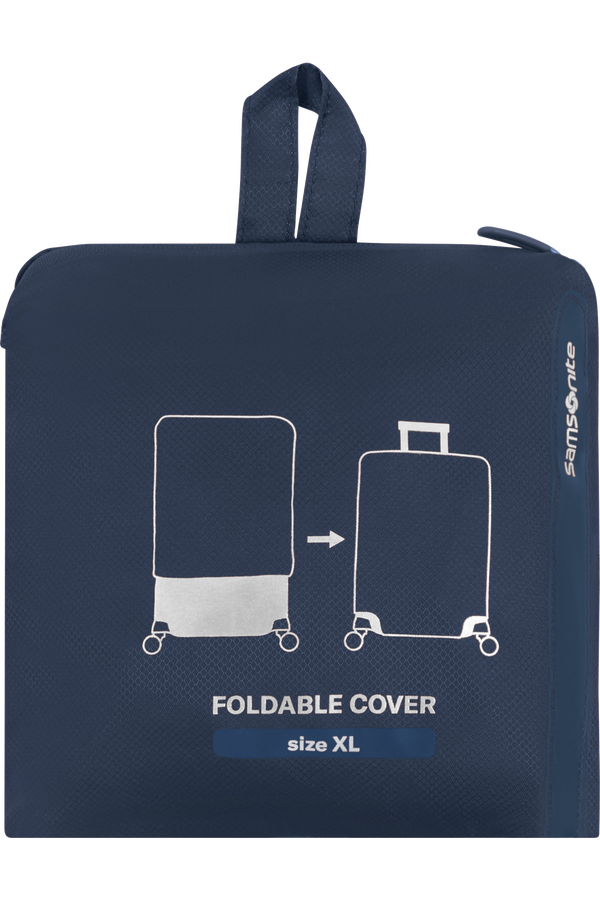 Samsonite Ta Revolution Foldable Luggage Cover XL  Midnatsbl&aring;