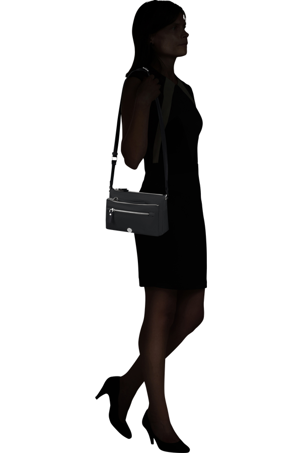 Samsonite Karissa Evo Shoulder Bag + Pouch  Sort