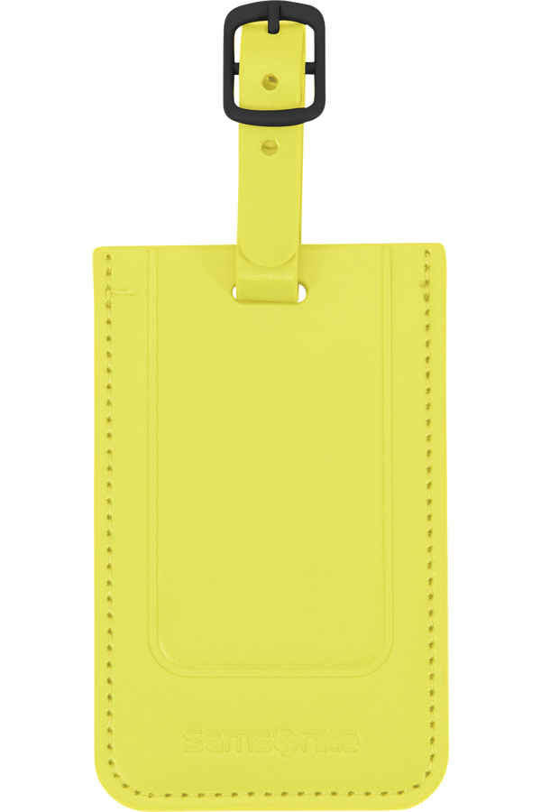 Samsonite Ta Revolution Rectangle Luggage Tag x2  Lime