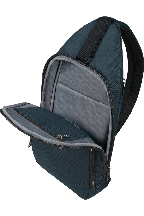 Samsonite Sacksquare Sling Bag M  Bl&aring;