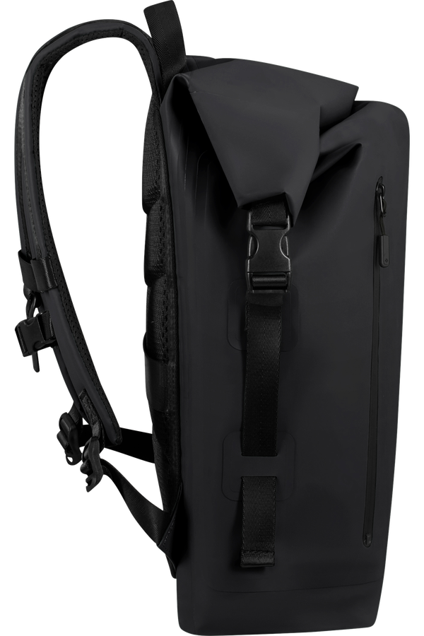 Samsonite Coatify Biz IPX4 Rolltop Backpack 15.6'  Sort