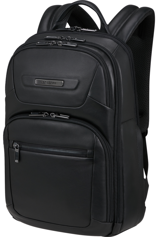Samsonite Pro-Dlx 6 Leather Backpack 14.1'  Sort