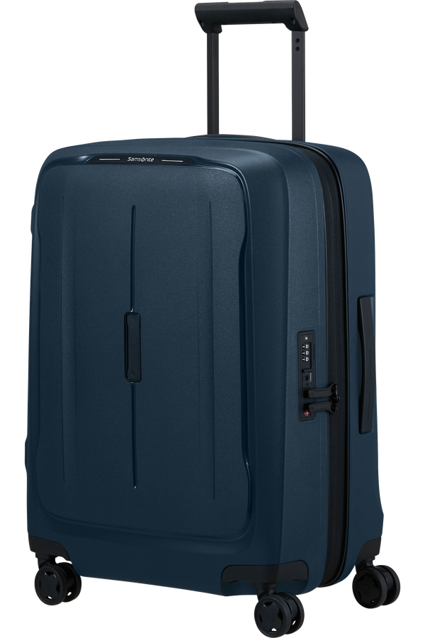 Samsonite Essens Spinner Expandable ZIP 55cm  Midnatsbl&aring;