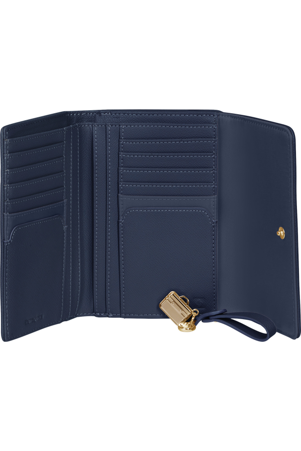 Samsonite Karissa 2.0 Slg 303 - L W 12CC+ZIP EXT M  Midnatsblå