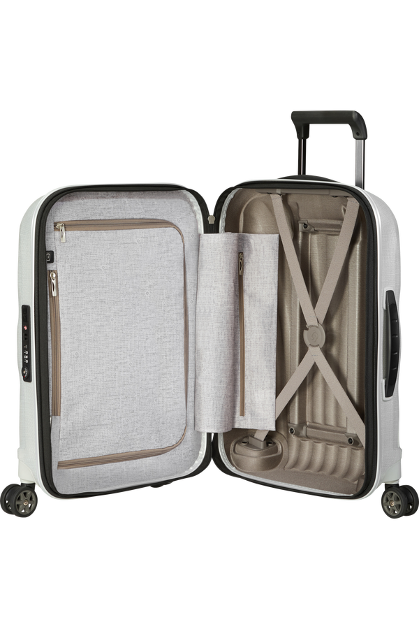 Samsonite C-Lite Spinner Expandable 55cm  Offwhite