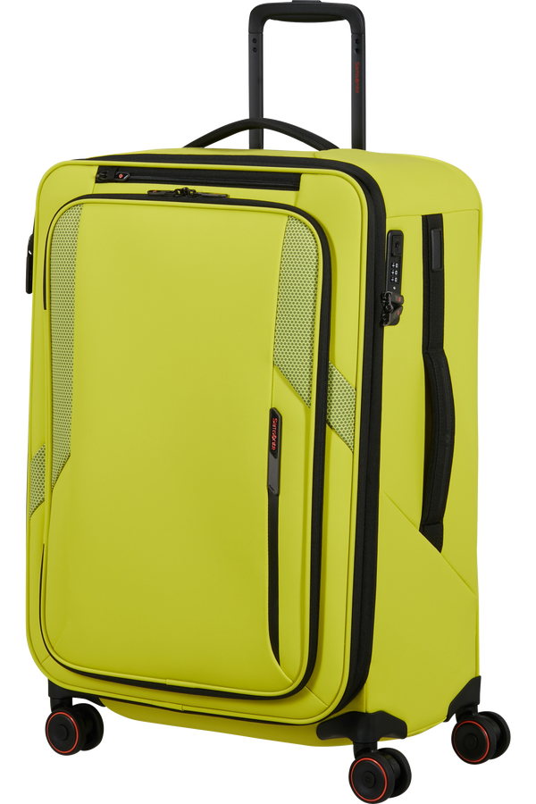 Samsonite Glazed Spinner Expandable 67cm  Limepunch