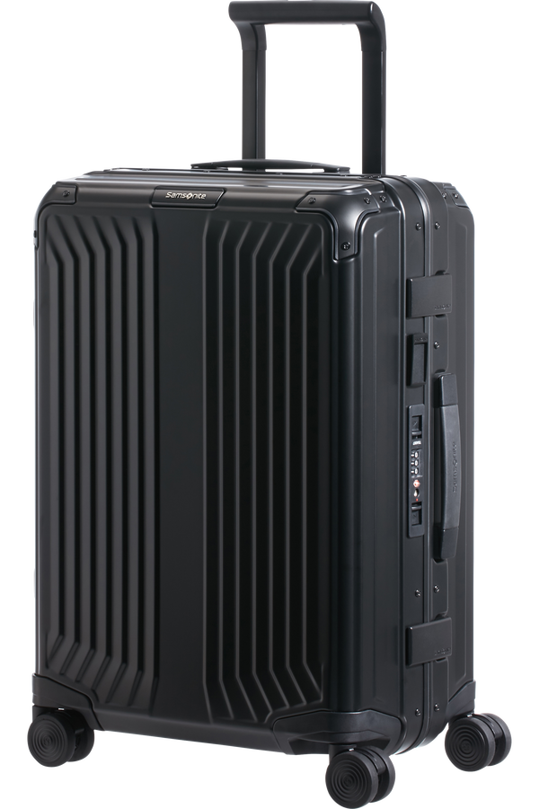 Samsonite Lite-Box Alu Spinner 55cm  Sort