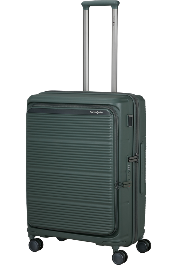 Samsonite Paralux Spinner Expandable Medium Sp 67cm  Oliven
