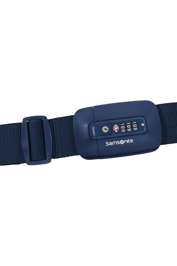 Samsonite Ta Revolution Luggage Strap/TSA Lock  Midnatsblå