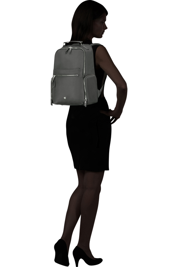 Samsonite Karissa Evo Round Backpack 15.6'  Gunmetal Green