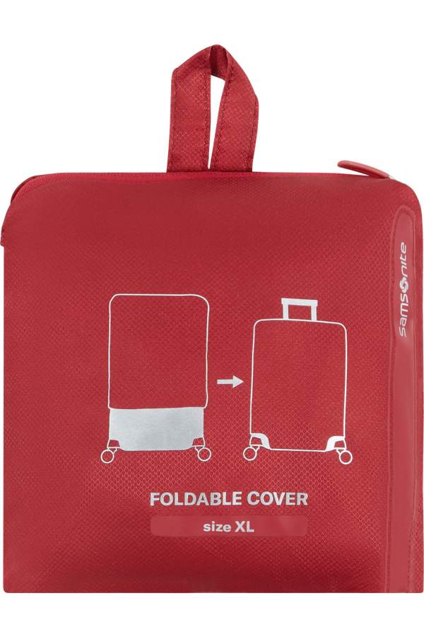 Samsonite Ta Revolution Foldable Luggage Cover XL  Rød