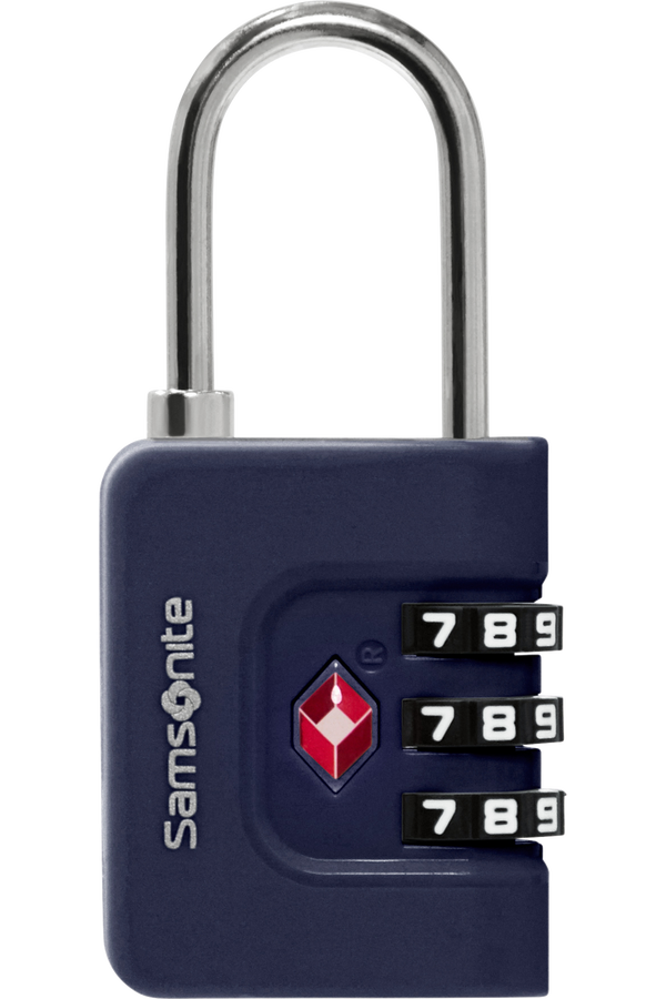 Samsonite Ta Revolution Combilock 3 dial TSA  Midnatsblå