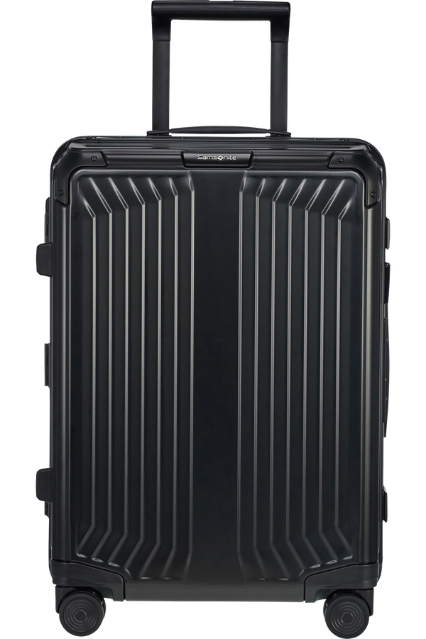 Samsonite Lite-Box Alu Spinner 55cm  Sort